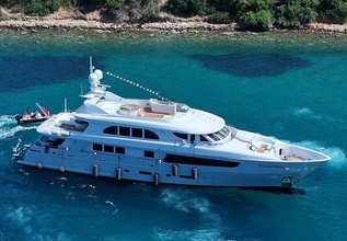Princess Melda Charter Yacht at TYBA Yacht Charter Show 2025
