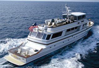 Lorelei Charter Yacht at Palm Beach Boat Show 2021