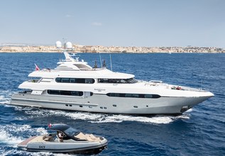 Maximilian MMIV Charter Yacht at The Superyacht Show 2019