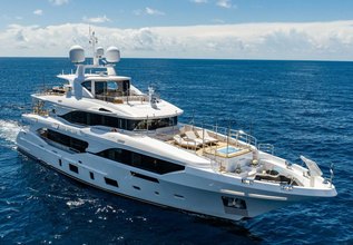 Nevermind Charter Yacht at Fort Lauderdale International Boat Show (FLIBS) 2023