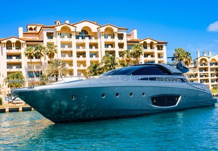 Gypsea Charter Yacht at Palm Beach International Boat Show 2024