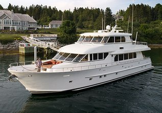 Rhapsody Charter Yacht at Palm Beach Boat Show 2017