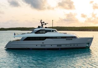 Adios Charter Yacht at Palm Beach International Boat Show 2024