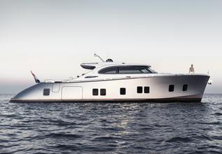 Silver Dawn Charter Yacht at Monaco Yacht Show 2025
