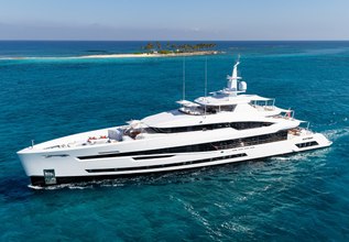 Santosha Charter Yacht at Palm Beach International Boat Show 2025