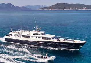 Alaya Charter Yacht at Mediterranean Yacht Show 2022
