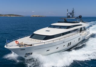 Dinaia Charter Yacht at Mediterranean Yacht Show 2019