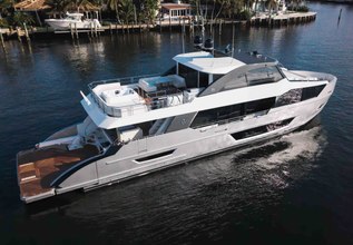 Miss Liza Charter Yacht at Palm Beach International Boat Show 2025