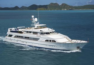 Praxis Charter Yacht at Palm Beach Boat Show 2018