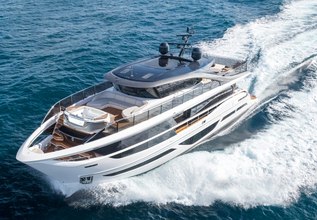 Princess X95/45 Charter Yacht at Palm Beach International Boat Show 2024