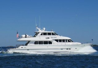 Moonshot Charter Yacht at Fort Lauderdale Boat Show 2019 (FLIBS)