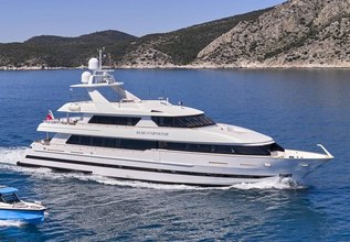 Blue Symphonie Charter Yacht at Mediterranean Yacht Show (MEDYS)