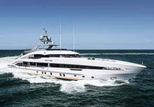 Infinity Charter Yacht at Palm Beach International Boat Show 2024
