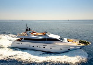 Gioe I Charter Yacht at Mediterranean Yacht Show 2014