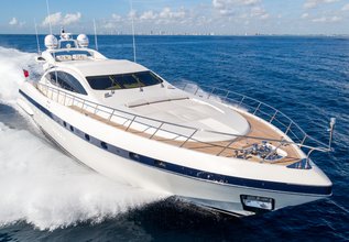 Kampai Charter Yacht at Palm Beach Boat Show 2021