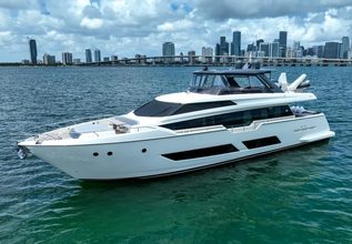 Alerya Charter Yacht at Palm Beach International Boat Show 2025