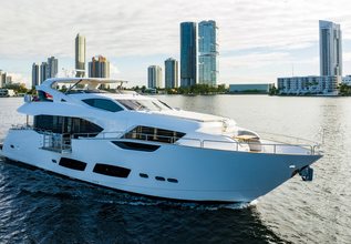 Romani Charter Yacht at Palm Beach International Boat Show 2025