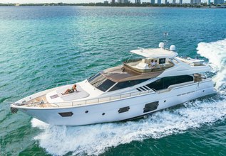 Hoya Saxa Charter Yacht at Fort Lauderdale Boat Show 2019 (FLIBS)