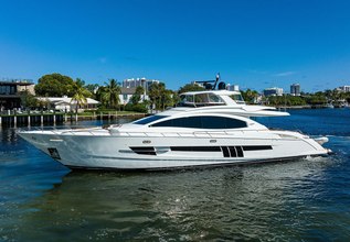 Lady Nadia Charter Yacht at Palm Beach Boat Show 2023