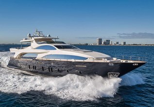 Vivere Charter Yacht at Palm Beach Boat Show 2014