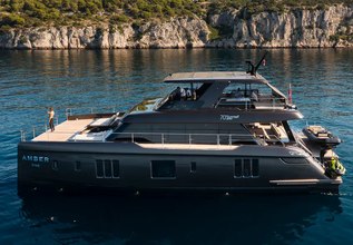 Amber One Charter Yacht at CROYA Charter Show 2025