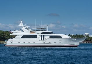 Crown Jewel Charter Yacht at Palm Beach International Boat Show 2025