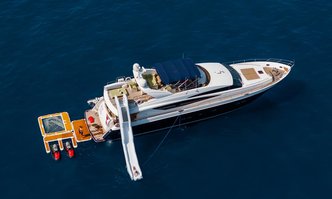 Blue Eyes yacht charter Princess Motor Yacht