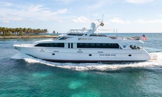 Claire yacht charter Hatteras Motor Yacht