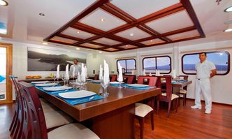 Cormorant yacht charter Custom Motor Yacht