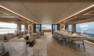 Lasata yacht charter Rossinavi Motor Yacht