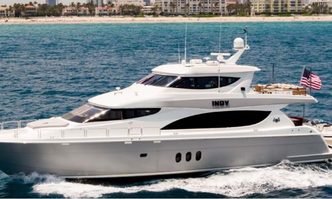 Indy yacht charter Hatteras Motor Yacht