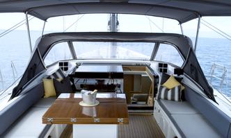 Champagne Hippy yacht charter Oyster Yachts Sail Yacht