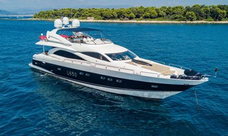 Excelerate Z yacht charter Sunseeker Motor Yacht