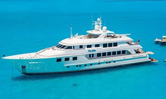 Crossed Sabre yacht charter Burger Motor Yacht