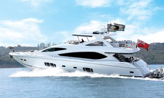 Veuve yacht charter Sunseeker Motor Yacht