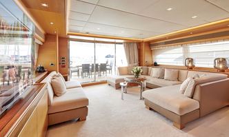 Seven S yacht charter Custom Line Motor Yacht