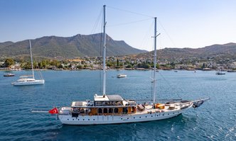 Caustic yacht charter Custom Sail Yacht