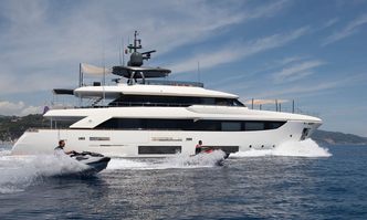 My May yacht charter Custom Line Motor Yacht