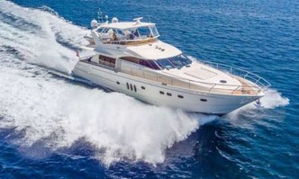 Hoya Saxa yacht charter Princess Motor Yacht