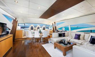 Xaman yacht charter Pershing Motor Yacht