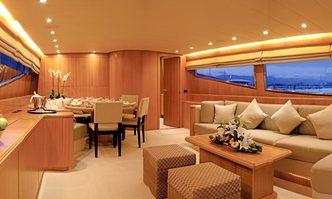 Seralin yacht charter Leopard Motor Yacht
