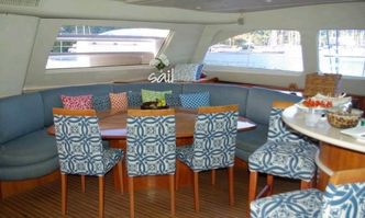 Good Vibrations yacht charter Leopard Motor/Sailer Yacht