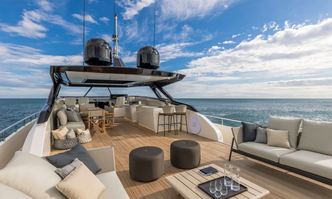 B.A.13 yacht charter Ferretti Yachts Motor Yacht