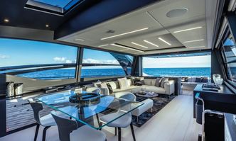 Beyond yacht charter Pershing Motor Yacht