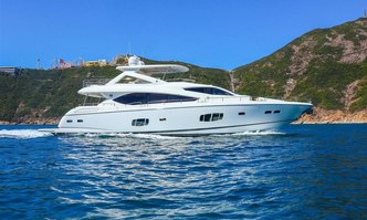 Shine R yacht charter Sunseeker Motor Yacht