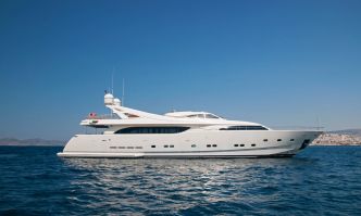 Whisper V yacht charter Custom Line Motor Yacht
