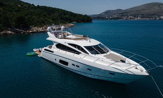 Cardano yacht charter Sunseeker Motor Yacht