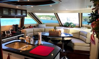 Gypsea yacht charter Lazzara Motor Yacht