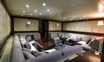 Charisma yacht charter Mangusta Motor Yacht