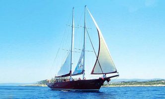 The Blue yacht charter Custom Sail Yacht